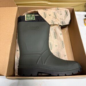Kamik Forester Men's Cold Weather Boots Khaki/Black Size 11 NEW